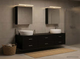 Bathroom Furniture Set 5 pcs Black Oak 3406992