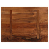 Table Top 80x60x3.8 cm Rectangular Solid Wood Reclaimed 371262