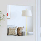 Wall Mirror Square 60 x 60 cm Tempered Glass 42023011