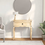 Console Table Corona 73x35x73 cm Solid Wood Pine 4002776