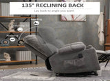 Electric Riser and Recliner Chair for Elderly, Power Lift Recliner Chair with Remote Control, Grey T3398P378875