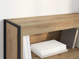 Book Cabinet Artisian Oak 80 x 30 x 86.5 cm Engineered Wood 886413