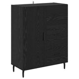 Highboard with Drawer Black Oak 69.5 x 34 x 180 cm 3416268