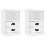 Bedside Cabinets 2 pcs White 43x36x60 cm 816329