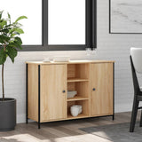 Sideboard Sonoma Oak 100x35x70 cm Engineered Wood 835515