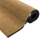 Doormat Other Cream and Black 120 x 400 cm Polyamide and PVC 4100756