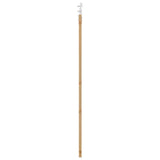 Sliding Door Natural and White 61 x 198.5 cm Solid Pine Wood 3445521