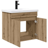 Bathroom Vanity Unit with Tap Artisan Oak 61 x 40 x 74.5 cm 889544