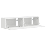 TV Wall Cabinet 2 pcs White 60 x 31 x 29.5 cm Engineered Wood 892190