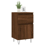 Sideboards 2 pcs Brown Oak 40x35x70 cm Engineered Wood 831163