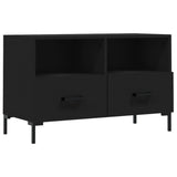 TV Cabinet Black 80x36x50 cm Engineered Wood 828973