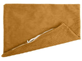 Cushion Cover 6 pcs HEERLEN Yellow 70 x 70 cm Corduroy 913272