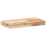 Floating Shelves 4 pcs 60x20x4 cm Untreated Solid Wood Acacia 3279422