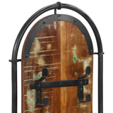 Wall-mounted Coat Racks with 4 Hooks 2 pcs Solid Wood Reclaimed 4013505