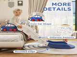 Kids Slide for Bed, Sofa, with Extended Length, Easy to assemble and Store, Blue T3398P348037