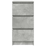 Sideboard Concrete Grey 37.5x35x76 cm Engineered Wood 861727