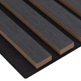 Acoustic Wall Panels 8 pcs Slatted 60.5x60 cm Oak Veneer 42002585