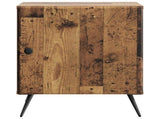 Bedside Cabinet Old Wood 43 x 34.5 x 50 cm Engineered Wood 895501