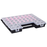 Assortment Boxes 5 pcs with Adjustable Dividers 385x283x50 mm Plastic 146273