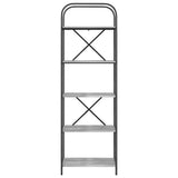 Bookshelf Grey Sonoma 60 x 30 x 183 cm Engineered wood 879854