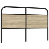 Replace Headboard Sonoma Oak 160 cm Steel and Engineered Wood 4100293