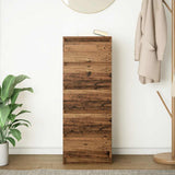 Sideboard with Drawers Old Wood 37.5x35x99 cm Engineered Wood 861767