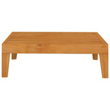 Garden Table Natural Wood Solid Acacia Wood Medium Modular 312154