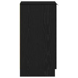 Shoe Cabinet Black Oak 29.5 x 35 x 70 cm Engineered Wood 862778