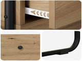 Console Table Artisan Oak 100 x 40 x 75 cm Engineered Wood 8007556