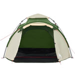 Camping Tent Dome 3-Person Green Quick Release 4004226