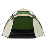 Camping Tent Dome 3-Person Green Quick Release 4004226