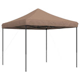 ZNTS Foldable Party Tent Pop-Up Brown 292x292x315 cm 4004918