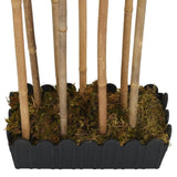 Artificial Bamboo Tree 1095 Leaves 150 cm Green 358990