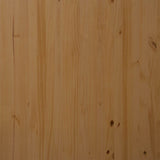 Desk Cabinet Set 2 pcs Honey Brown Solid Pine Wood 3438775