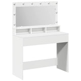 Dressing Table White 100 x 41 x 135 cm Engineered Wood 865100