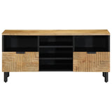TV Cabinet Brown 100x33x46 cm Solid Wood Mango 4017738
