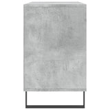 Shoe Cabinet Concrete Grey 102x36x60 cm Engineered Wood 831424
