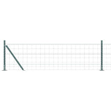 Welded Wire Fence with Concrete Base 10 x 0.6 m 3350834