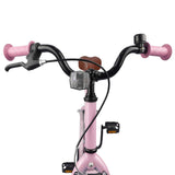 Kids Bike 18 Inches for 5-7 Years Old Light Pink 42009665