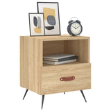 Bedside Cabinets 2 pcs Sonoma Oak 40x35x47.5 cm Engineered Wood 827379