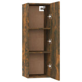 5 Piece TV Cabinet Set Smoked Oak Engineered Wood 3114443