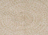 Area Rugs Natural and White 200 x 290 cm Jute 42010609