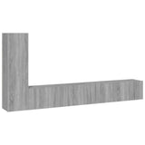 3 Piece TV Cabinet Set Grey Sonoma Engineered Wood 3114324