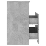 Bed Cabinets 2 pcs Concrete Grey 50x32x60cm 803281