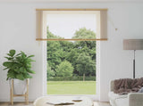 Venetian Blind Light Brown with Pattern 213 x 130 cm 25 mm PVC 42003780