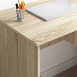 Desk with Drawer Sonoma Oak 90 x 49 x 75 cm Engineered Wood 869268