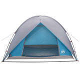 Camping Tent with Rainfly Water-resistant Dome Blue 42028521