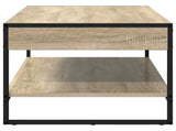 Coffee Table Sonoma 80 x 50 x 40 cm Engineered Wood 886439
