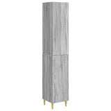Cabinet Set 2 pcs 33 x 34.5 x 90 cm Engineered Wood 3416553