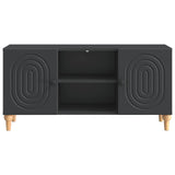 TV Cabinet Black 102 x 34.5 x 50 cm Engineered Wood 894236